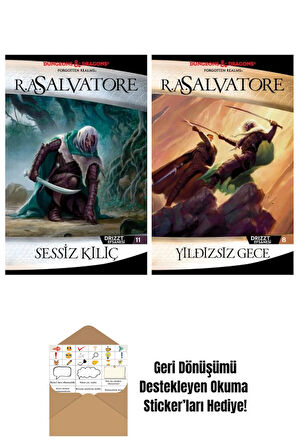 Sessiz Kılıç – Drizzt Efsanesi 11. Kitap + Yıldızsız Gece – Drizzt Efsanesi 8. Kitap
