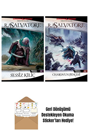 Sessiz Kılıç – Drizzt Efsanesi 11. Kitap + Charon’un Pençesi – Drizzt Efsanesi 22. Kitap