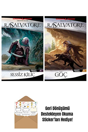 Sessiz Kılıç – Drizzt Efsanesi 11. Kitap + Göç – Drizzt Efsanesi 3. Kitap