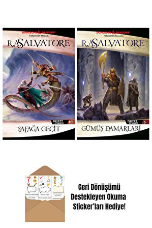 Şafağa Geçit – Drizzt Efsanesi 10. Kitap + Gümüş Damarları – Drizzt Efsanesi 5. Kitap