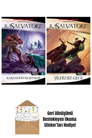 Karanlığın Kuşatması – Drizzt Efsanesi 9. Kitap + Yıldızsız Gece – Drizzt Efsanesi 8. Kitap