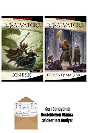 Son Eşik – Drizzt Efsanesi 23. Kitap + Gümüş Damarları – Drizzt Efsanesi 5. Kitap