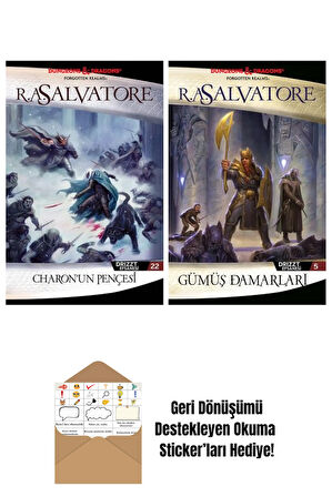 Charon’un Pençesi – Drizzt Efsanesi 22. Kitap + Gümüş Damarları – Drizzt Efsanesi 5. Kitap