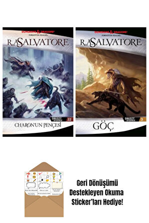 Charon’un Pençesi – Drizzt Efsanesi 22. Kitap + Göç – Drizzt Efsanesi 3. Kitap