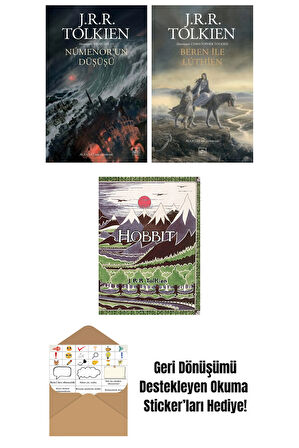 Númenor’un Düşüşü + Beren ile Luthien + Hobbit (Özel Ciltli Baskı)