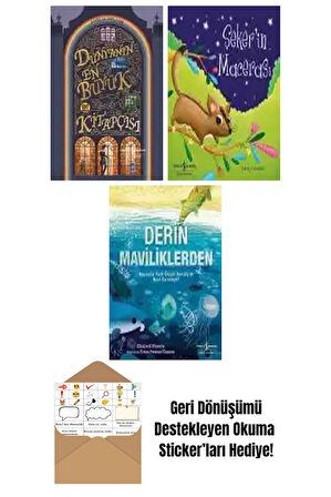 Ahu Ayan 3 Kitap Seti + Okuma Sticker'ları