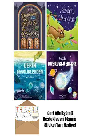 Ahu Ayan 4 Kitap Seti + Okuma Sticker'ları