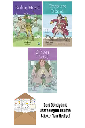 Alex Paterson 3 Kitap Seti + Okuma Sticker'ları