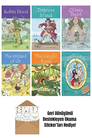 Alex Paterson 6 Kitap Seti + Okuma Sticker'ları