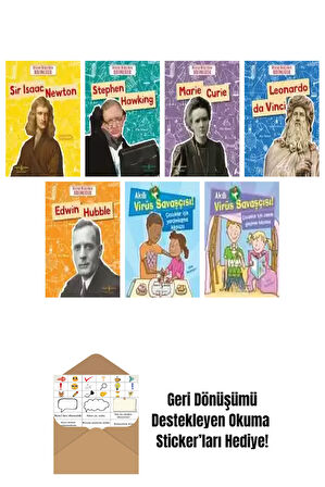 Alix Wood 7 Kitap Seti + Okuma Sticker'ları