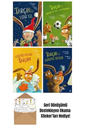 Andreas König 4 Kitap Seti + Okuma Sticker'ları