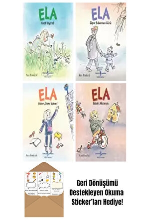 Ann Forslind 4 Kitap Seti + Okuma Sticker'ları