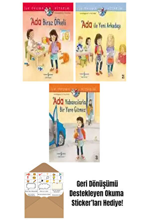 Anna Wagenhoff 3 Kitap Seti + Okuma Sticker'ları