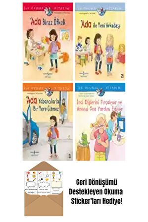 Anna Wagenhoff 4 Kitap Seti + Okuma Sticker'ları