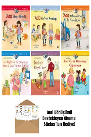 Anna Wagenhoff 6 Kitap Seti + Okuma Sticker'ları