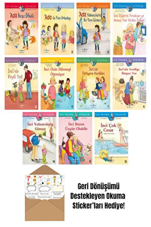 Anna Wagenhoff 11 Kitap Seti + Okuma Sticker'ları