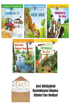 Anne Ebert 5 Kitap Seti + Okuma Sticker'ları