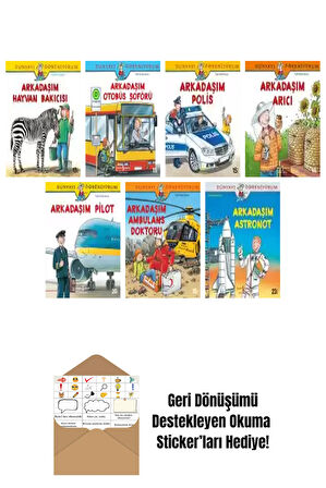 Ayça Sabuncuoğlu 7 Kitap Seti + Okuma Sticker'ları