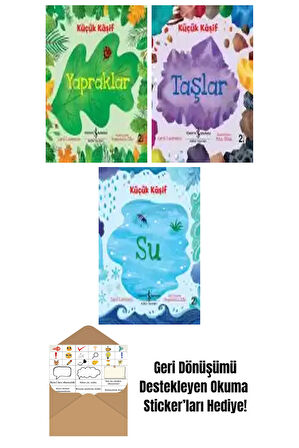 Carol Lawrence 3 Kitap Seti + Okuma Sticker'ları