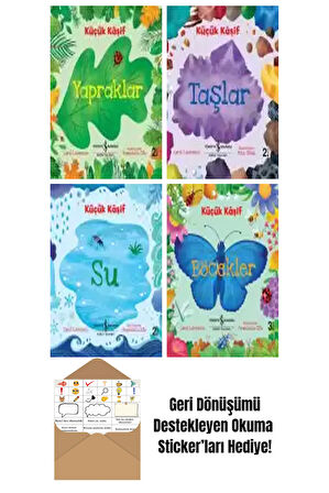 Carol Lawrence 4 Kitap Seti + Okuma Sticker'ları