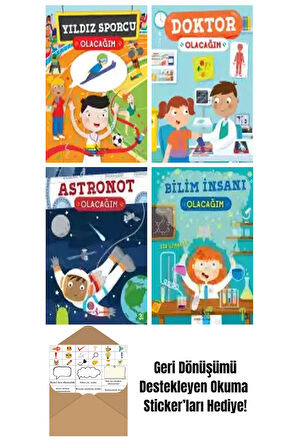 Catherine Ard 4 Kitap Seti + Okuma Sticker'ları