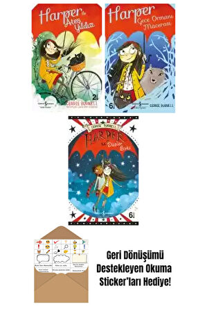 Cerrie Burnell 3 Kitap Seti + Okuma Sticker'ları