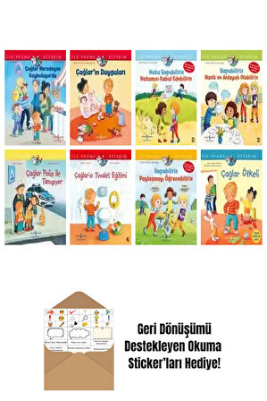 Christian Tielmann 8 Kitap Seti + Okuma Sticker'ları