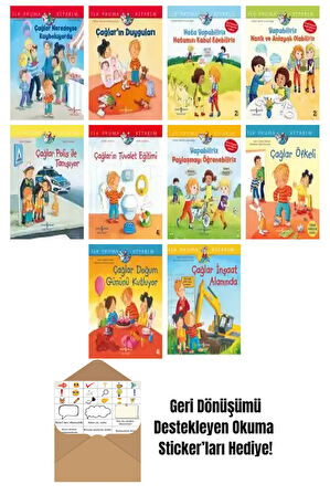 Christian Tielmann 10 Kitap Seti + Okuma Sticker'ları