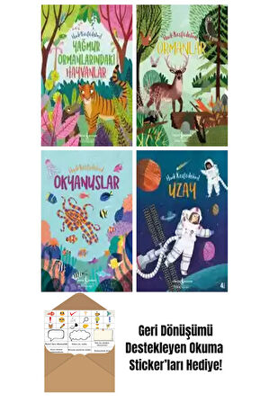 Claire Philip 4 Kitap Seti + Okuma Sticker'ları