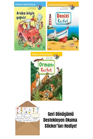 Cordula Thörner 3 Kitap Seti + Okuma Sticker'ları