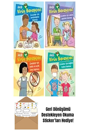Eloise Macgregor 4 Kitap Seti + Okuma Sticker'ları