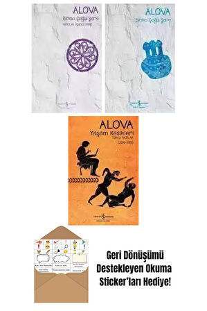 Erdal Alova 3 Kitap Seti + Okuma Sticker'ları