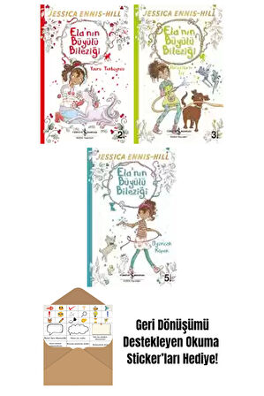 Erica-Jane Waters 3 Kitap Seti + Okuma Sticker'ları