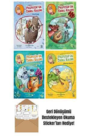 Ersel Kayaoğlu 4 Kitap Seti + Okuma Sticker'ları