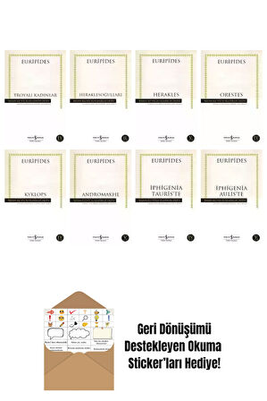 Euripides 8 Kitap Seti + Okuma Sticker'ları