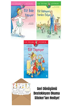 Eva Wenzel-Bürger 3 Kitap Seti + Okuma Sticker'ları