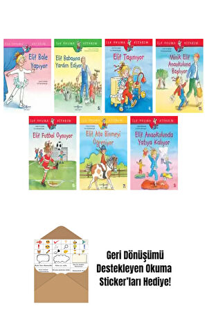 Eva Wenzel-Bürger 7 Kitap Seti + Okuma Sticker'ları