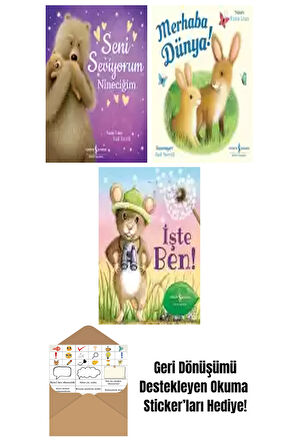 Gail Yerrill 3 Kitap Seti + Okuma Sticker'ları