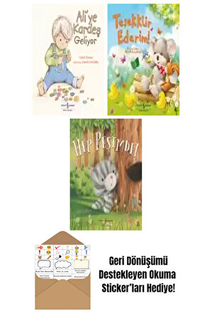 Gareth Llewhellin 3 Kitap Seti + Okuma Sticker'ları