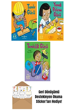 Georgie Birkett 3 Kitap Seti + Okuma Sticker'ları