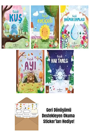 Gina Maldonado 5 Kitap Seti + Okuma Sticker'ları