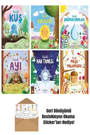 Gina Maldonado 6 Kitap Seti + Okuma Sticker'ları