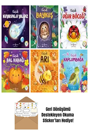 Gisela Bohórquez 6 Kitap Seti + Okuma Sticker'ları