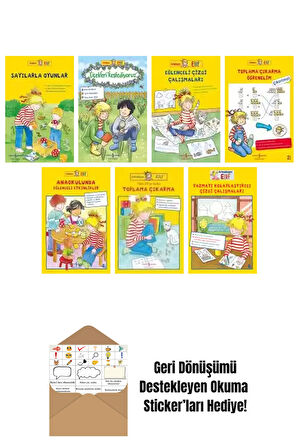 Hanna Sörensen 7 Kitap Seti + Okuma Sticker'ları