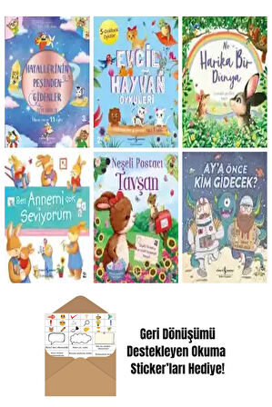 Hannah Campling 6 Kitap Seti + Okuma Sticker'ları