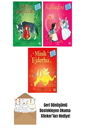 Heather Amery 3 Kitap Seti + Okuma Sticker'ları