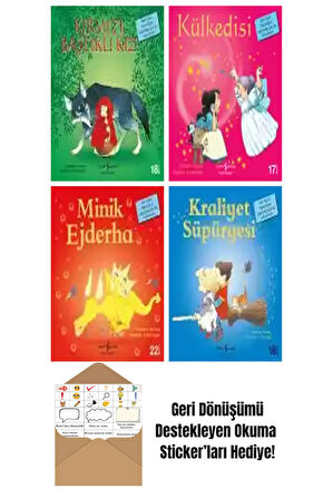 Heather Amery 4 Kitap Seti + Okuma Sticker'ları