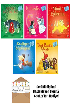 Heather Amery 5 Kitap Seti + Okuma Sticker'ları