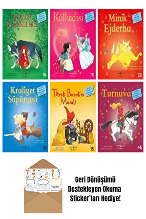 Heather Amery 6 Kitap Seti + Okuma Sticker'ları