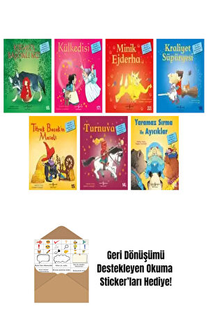 Heather Amery 7 Kitap Seti + Okuma Sticker'ları